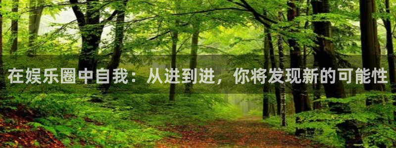 尊龙凯时人生就是搏免费观看：在娱乐圈中自我：从进到进，你将发现新的可能性